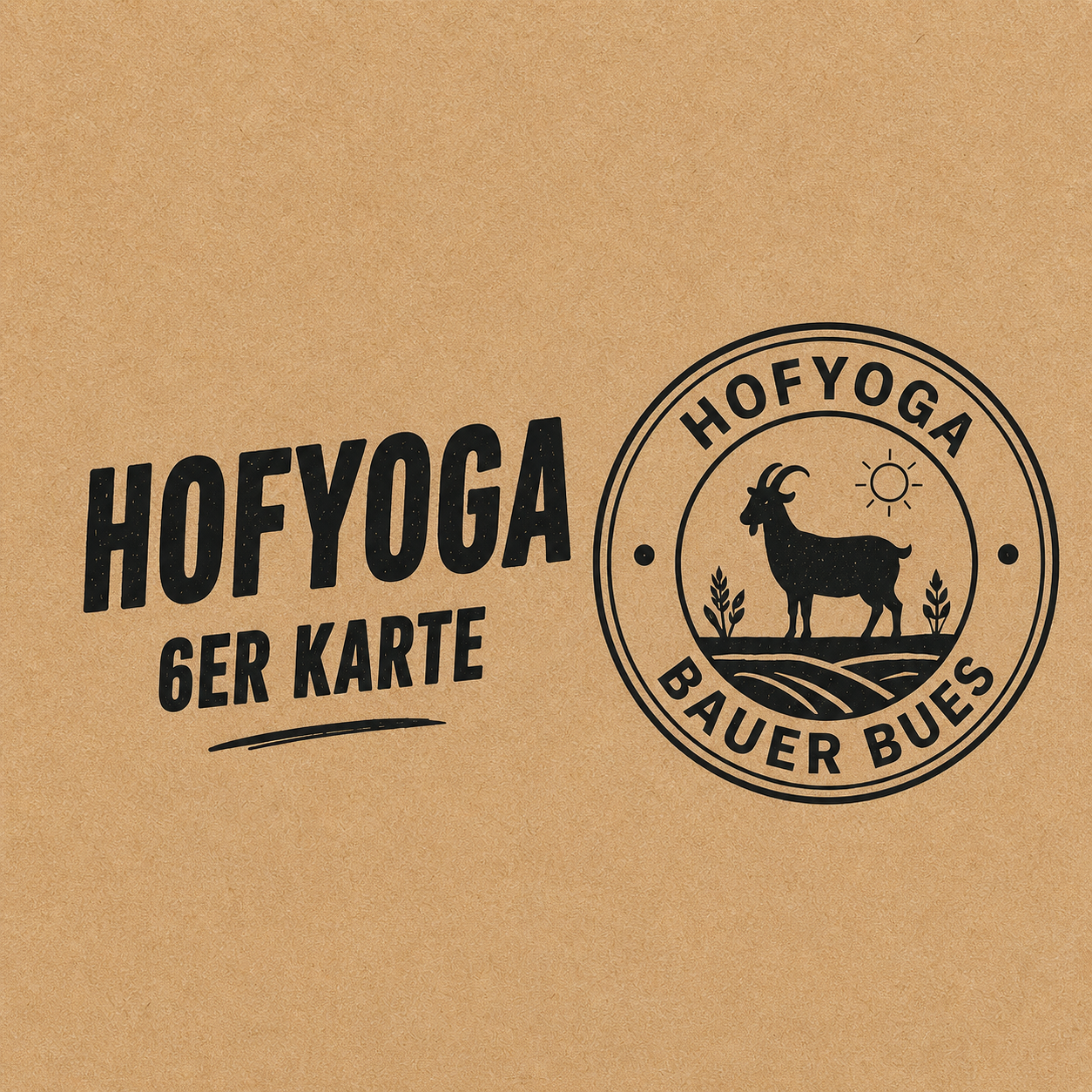 Hofyoga 6er Karte